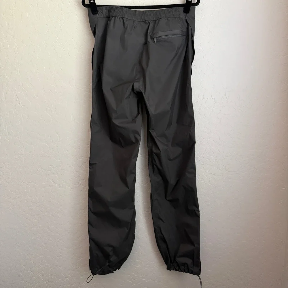 Marmot Men's Full Zip Nylon Rain Hiking Trail Pants Dark Gray Medium
